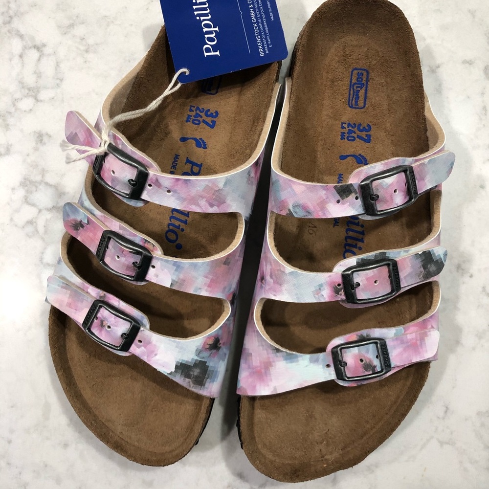 Birkenstock’s Papillio Pixel Rose